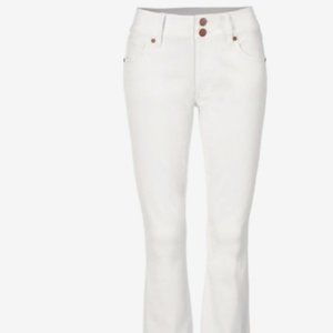 CAbi High Low Crop 8 White